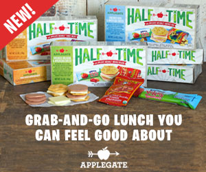 New Applegate HALF TIME Lunch Kits + Coupon #LunchingAwesome