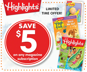 Highlights magazine coupon canada