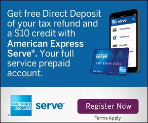 FREE Direct Deposit of your Tax Refund