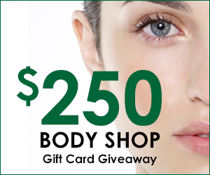 Enter to Win a $250 Gift Card to The Body Shop!