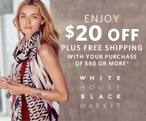 Whbm on sale promo code