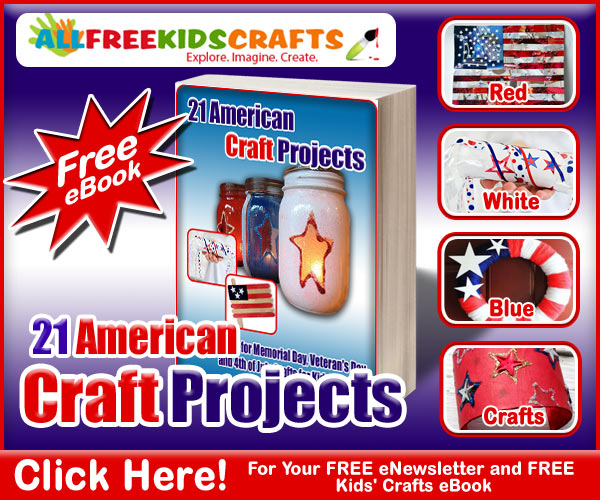 Kids Crafts Patriotic 4th of July FREE eBook