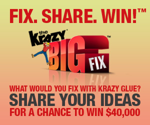 Krazy Glue Sweepstakes