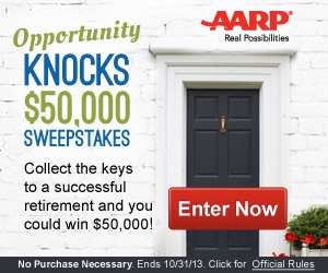 Opportunity Knocks $50,000 Sweepstakes