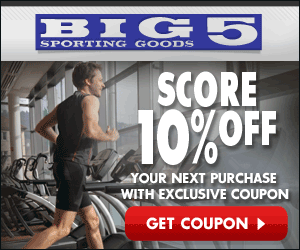 Big 5 Sporting Goods 10% off Coupon